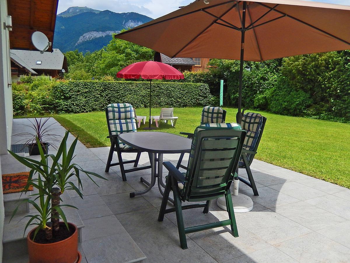 Haus Seehof - Ferienhaus Abersee Buitenkant foto
