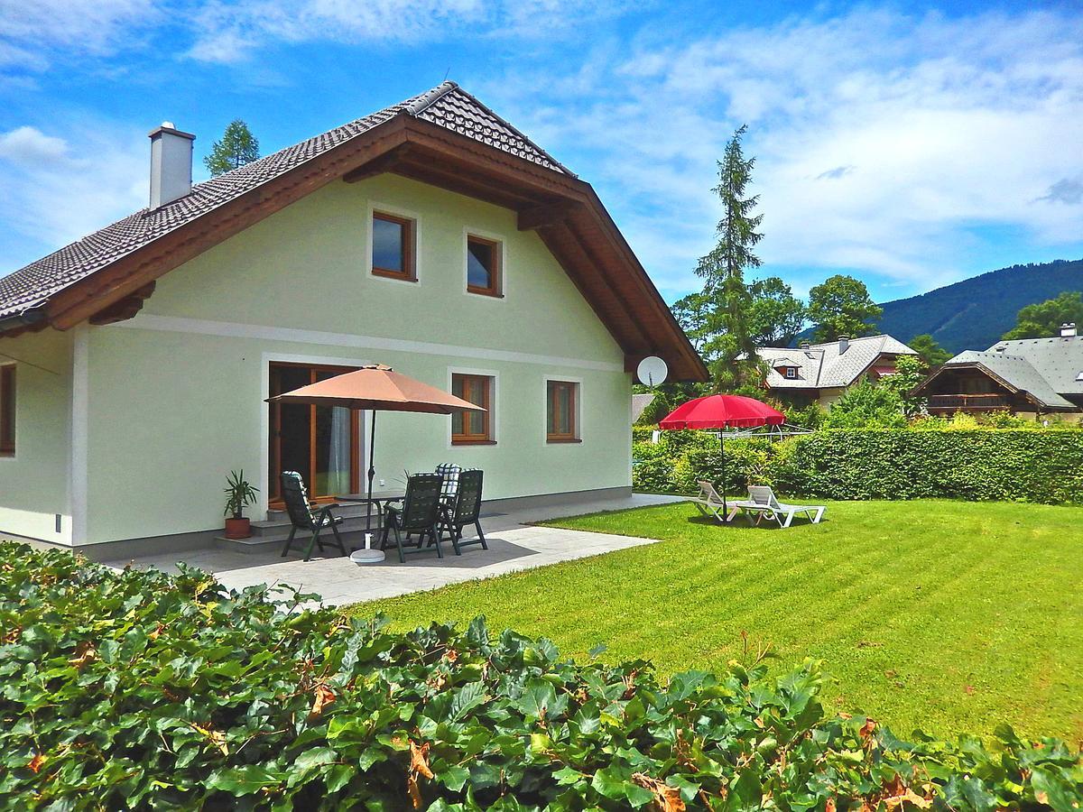 Haus Seehof - Ferienhaus Abersee Buitenkant foto