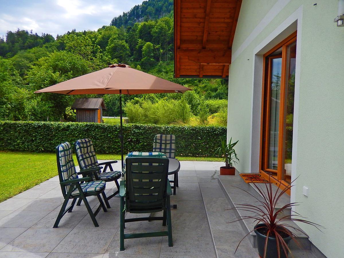Haus Seehof - Ferienhaus Abersee Buitenkant foto